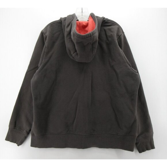 Cabelas Sweatshirt XL Hoodie Fleece Lined Spell Out Logo Embroidered - Picture 6 of 11